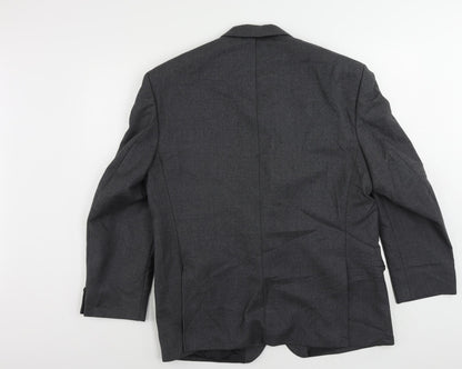 Mens UK Size 44 The Label Regular Grey Suit Jacket