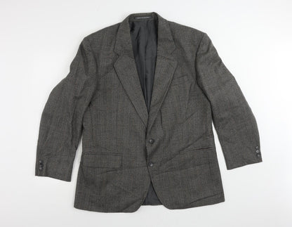 Mens UK Size 44 Hawksmoor Regular Grey Suit Jacket