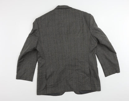 Mens UK Size 44 Hawksmoor Regular Grey Suit Jacket