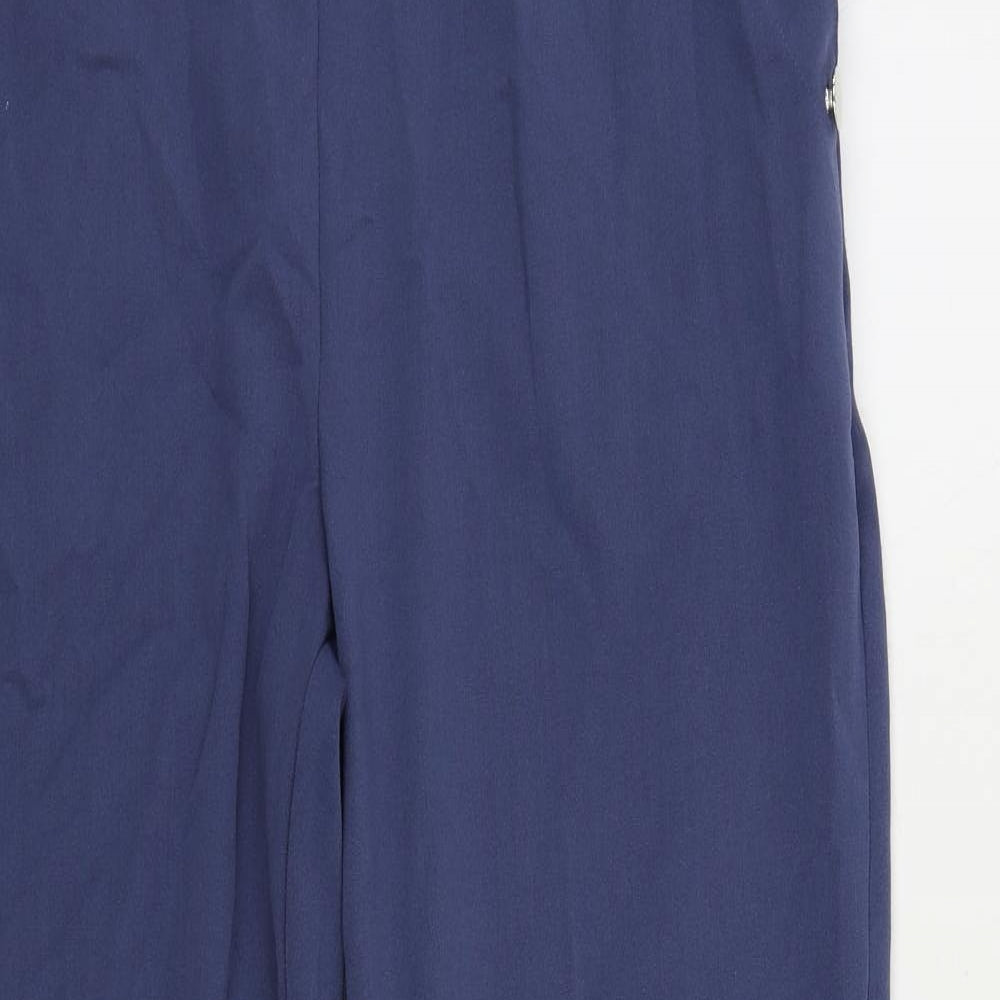 Womens UK Size 16 Anna Rose Regular Fit  Black Trousers