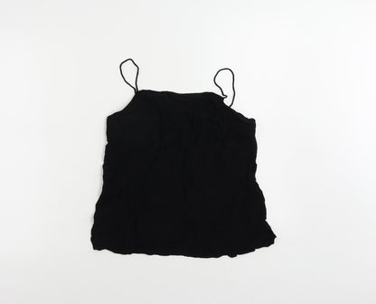 Womens UK Size M Warehouse Black Camisole Tank