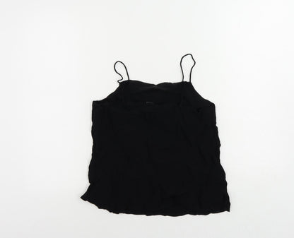 Womens UK Size M Warehouse Black Camisole Tank