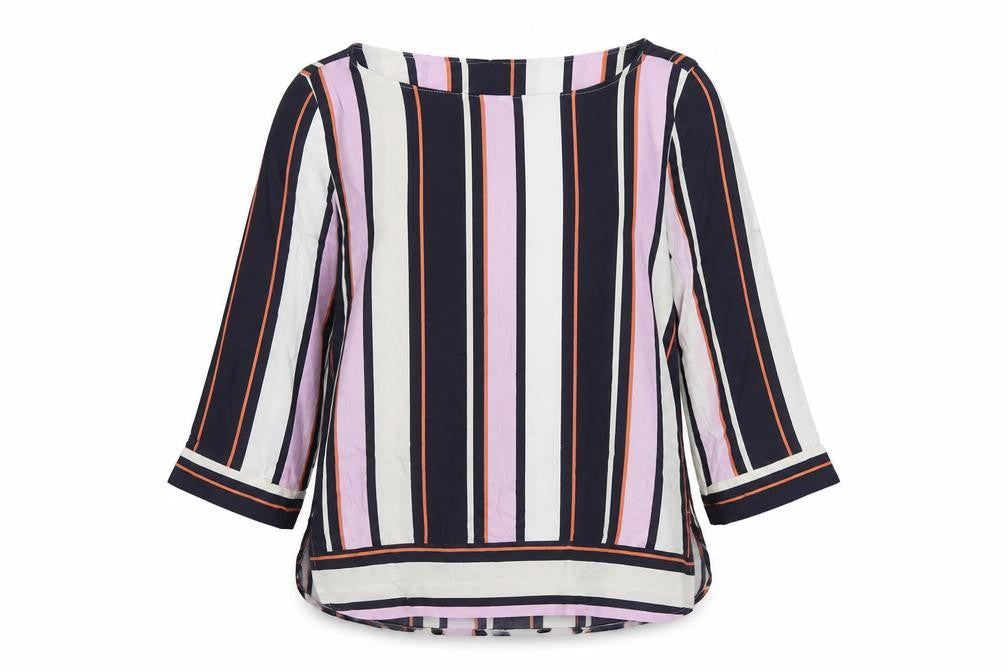 Womens UK Size 12 NEXT Multicoloured Basic Blouse