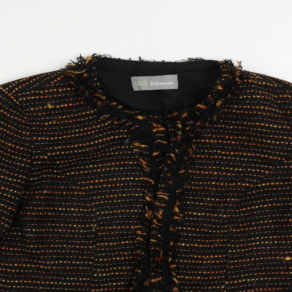 Womens UK Size 8 Marks and Spencer Black Jacket