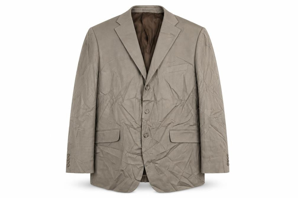 Mens UK Size 46 Greenwoods Regular Beige Suit Jacket