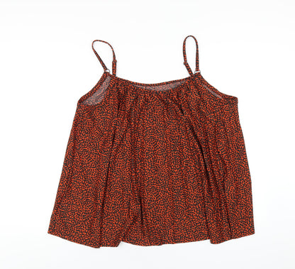 Womens UK Size 20 NEXT Orange Camisole T-Shirt
