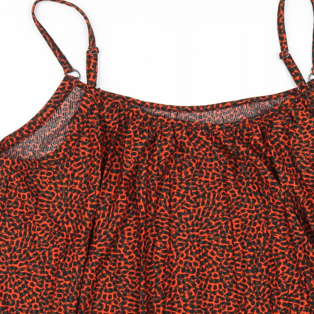 Womens UK Size 20 NEXT Orange Camisole T-Shirt