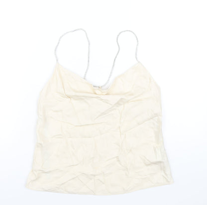 Womens UK Size S H&M Ivory Camisole Blouse