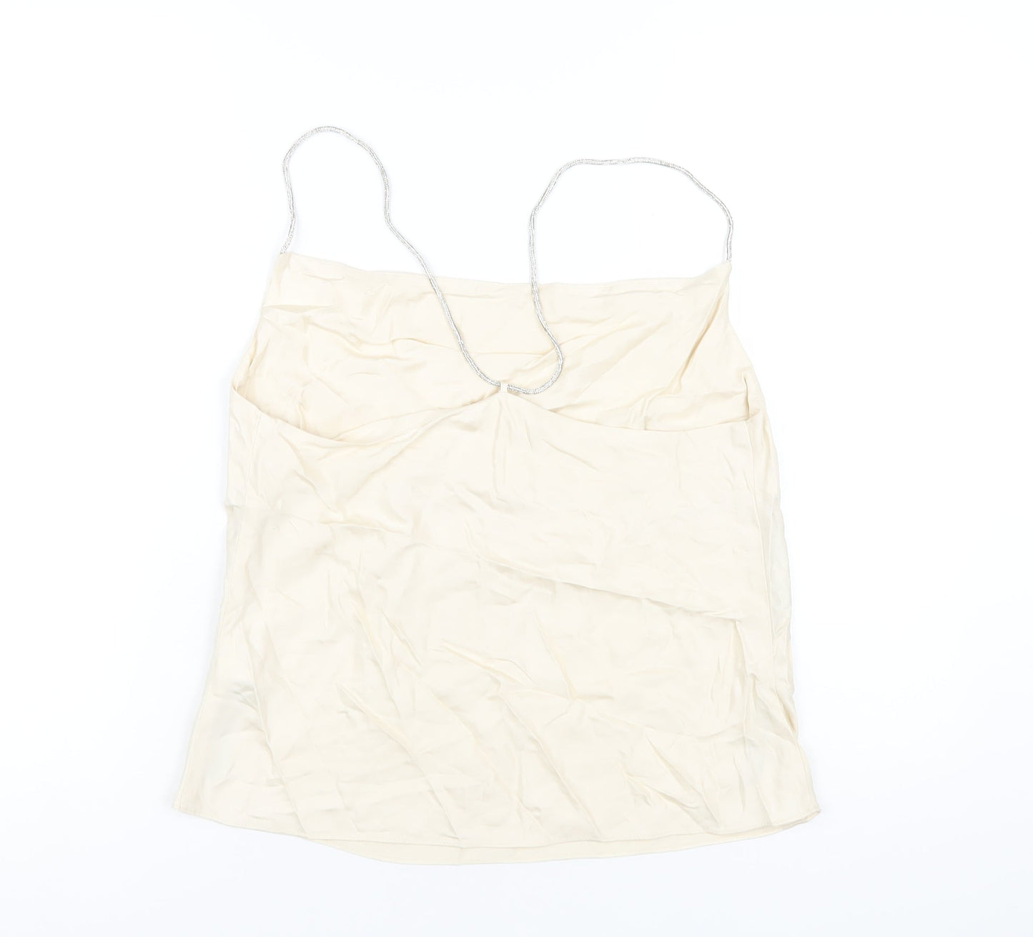 Womens UK Size S H&M Ivory Camisole Blouse