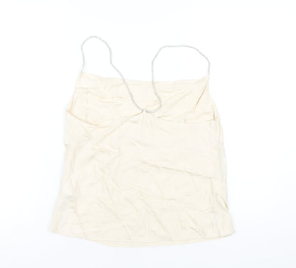 Womens UK Size S H&M Ivory Camisole Blouse