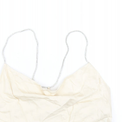 Womens UK Size S H&M Ivory Camisole Blouse