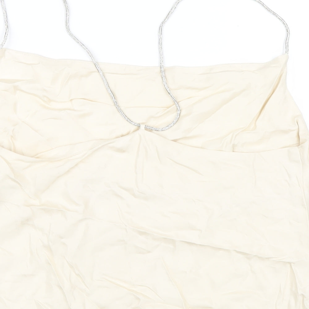 Womens UK Size S H&M Ivory Camisole Blouse