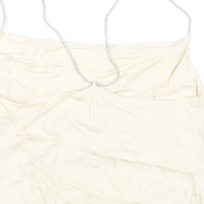 Womens UK Size S H&M Ivory Camisole Blouse