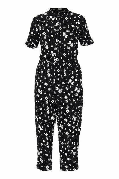 Womens UK Size XS Uniqlo One-Piece Black Jumpsuit