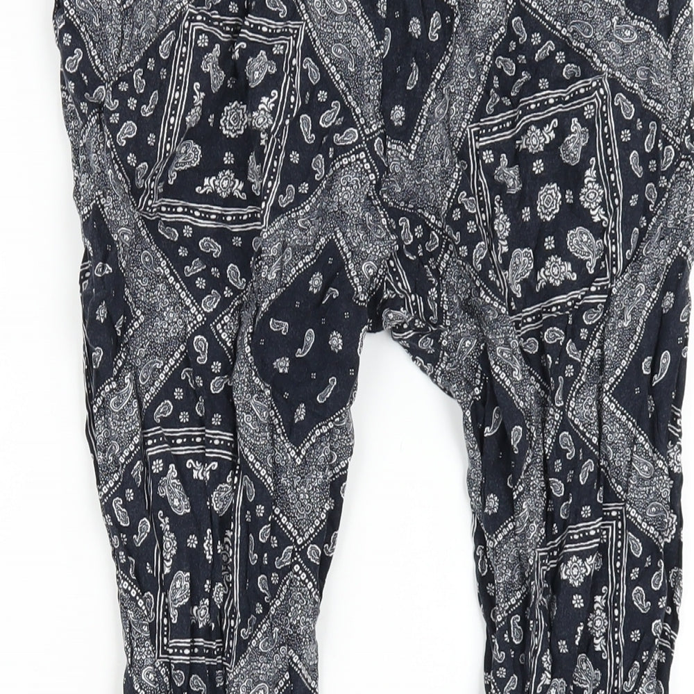 Womens UK Size S Uniqlo Regular Fit  Blue Trousers
