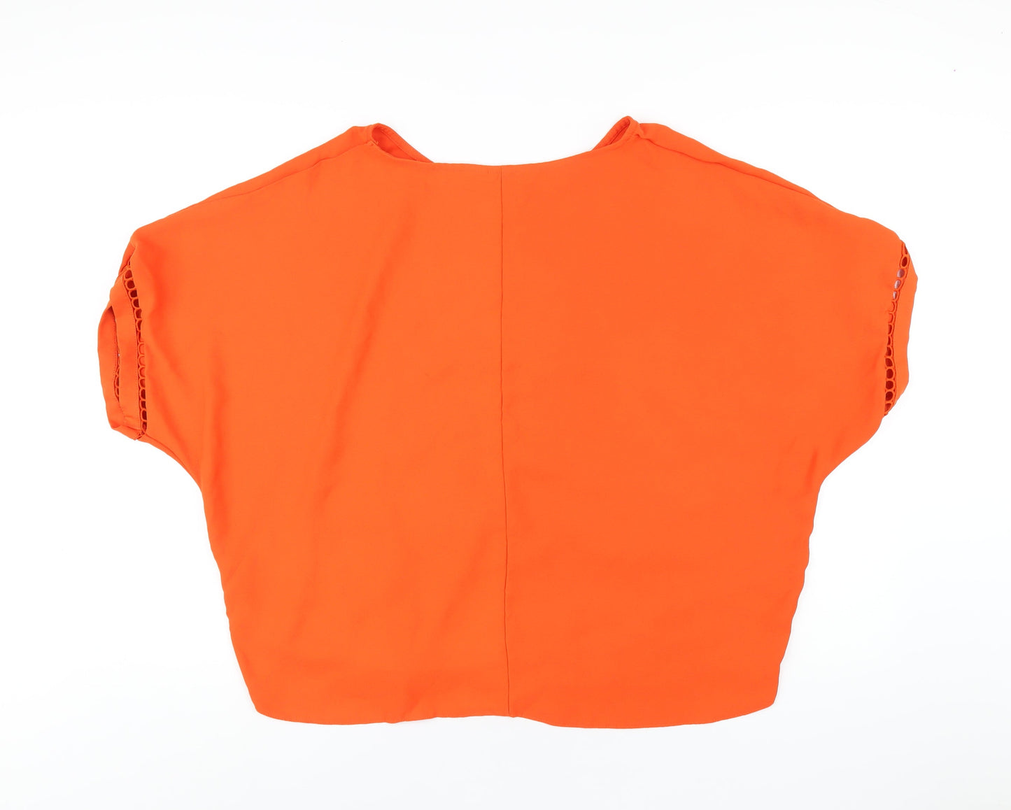 Womens UK Size 18 Lipsy Orange Basic T-Shirt