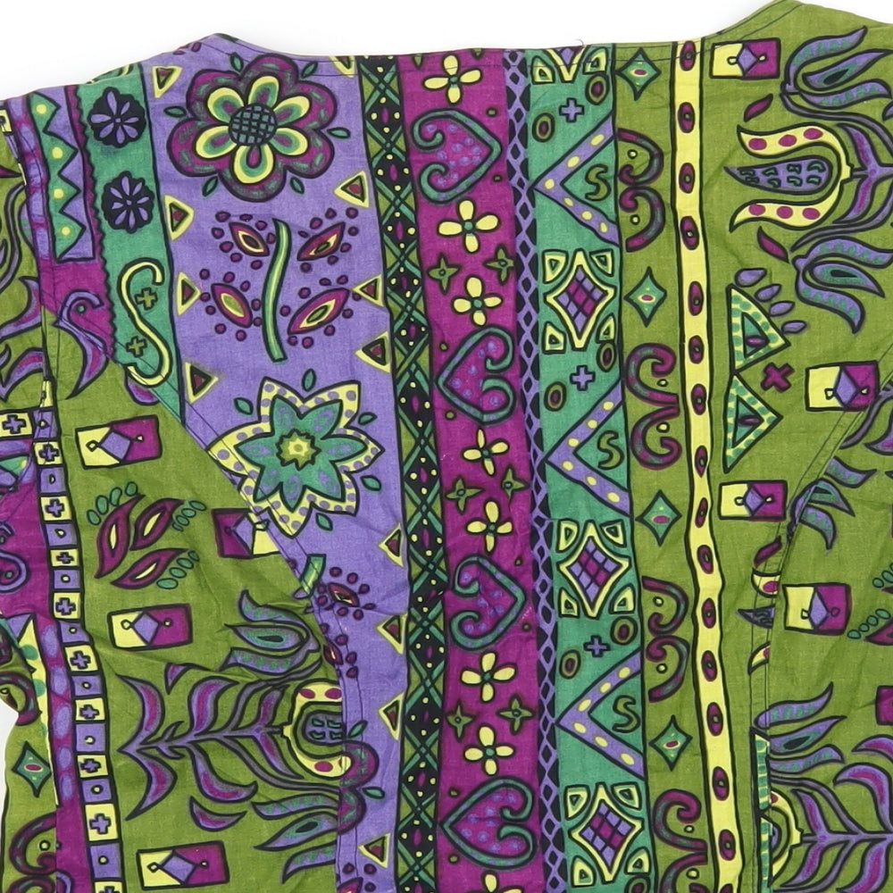 Womens UK Size 16 Principles Multicoloured Basic Button-Up