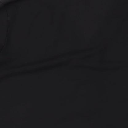 Womens UK Size 14 ASOS Black Basic Button-Up