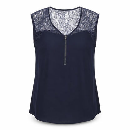 Womens UK Size 10 Warehouse Blue Basic Blouse