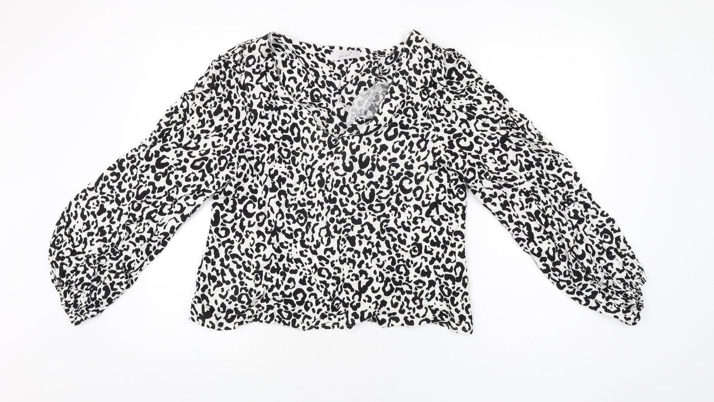 Womens UK Size 12 Per Una White Basic Blouse