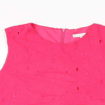 Womens UK Size XL Lakeland Pink Basic T-Shirt