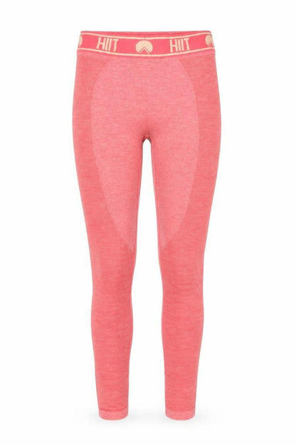 HIIT Womens Pink Polyester Pedal Pusher Leggings Size S L26.5 in Regular Pullover