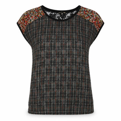 Womens UK Size S Zara Green Basic T-Shirt