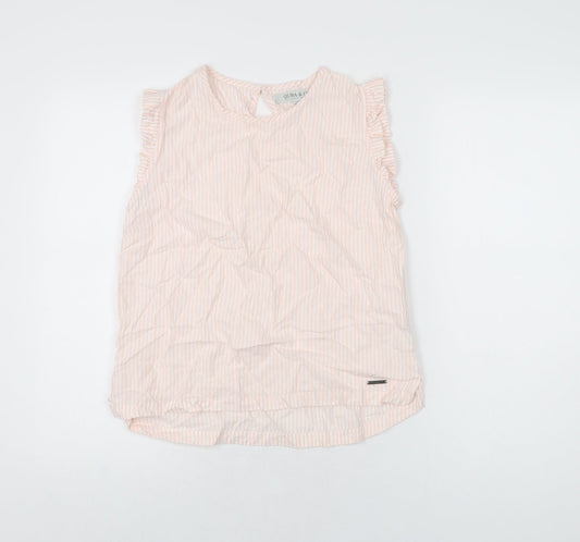 Womens UK Size 10 Quba & Co Pink Basic T-Shirt