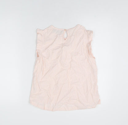 Womens UK Size 10 Quba & Co Pink Basic T-Shirt