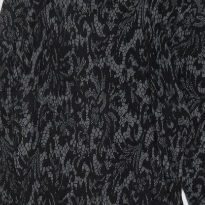 Womens UK Size 12 Marks and Spencer Grey Tunic Jumper