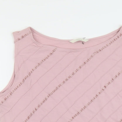 Womens UK Size 20 Marks and Spencer Pink Basic Tank