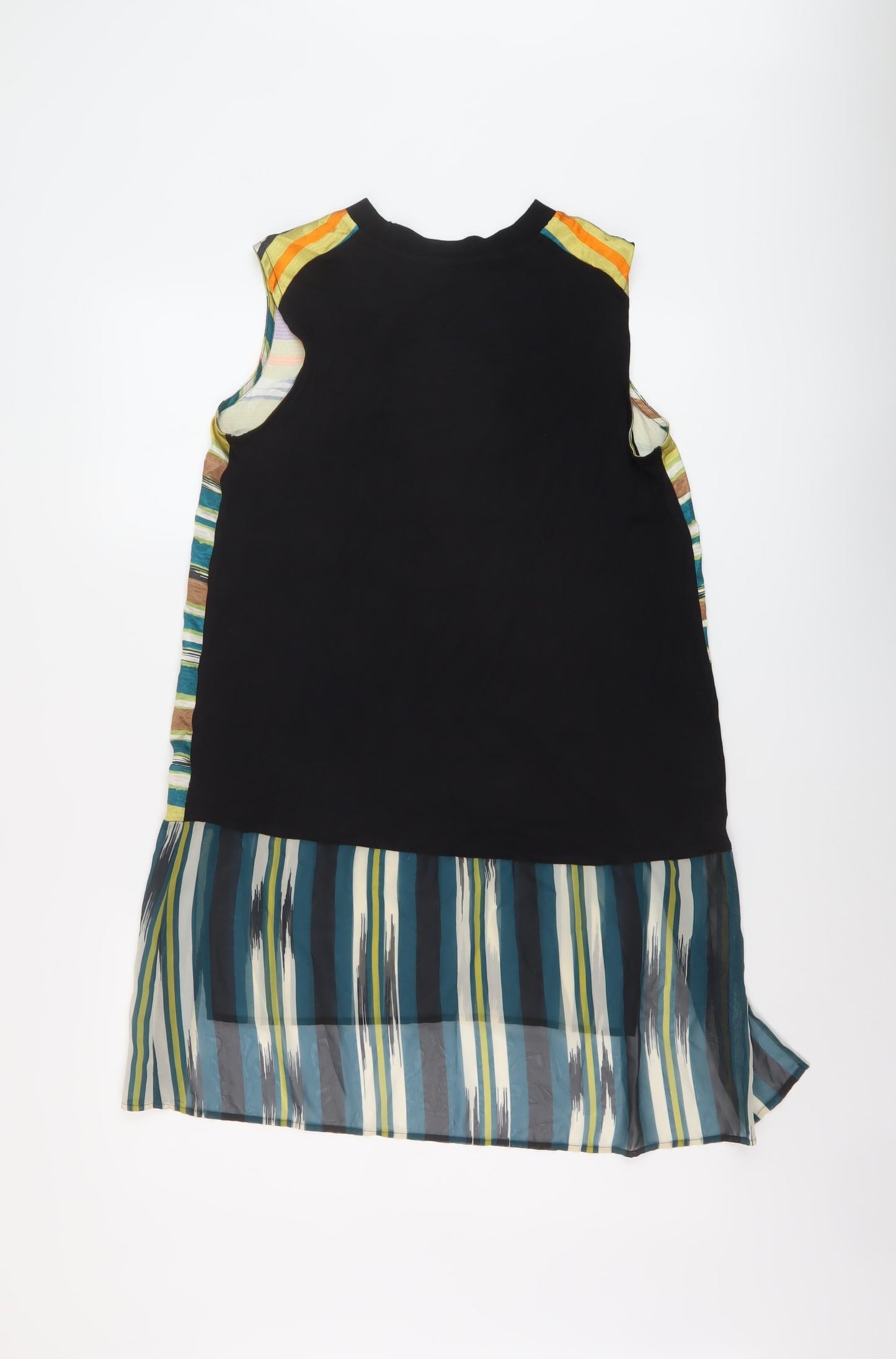 Womens UK Size 10 Per Una Multicoloured Tunic Tank