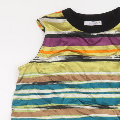 Womens UK Size 10 Per Una Multicoloured Tunic Tank