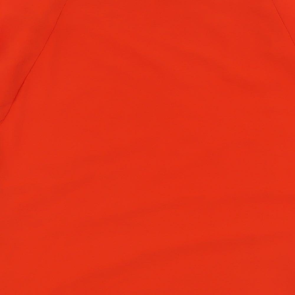 Womens UK Size S Wallis Orange Basic Blouse