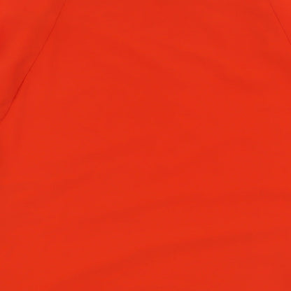 Womens UK Size S Wallis Orange Basic Blouse