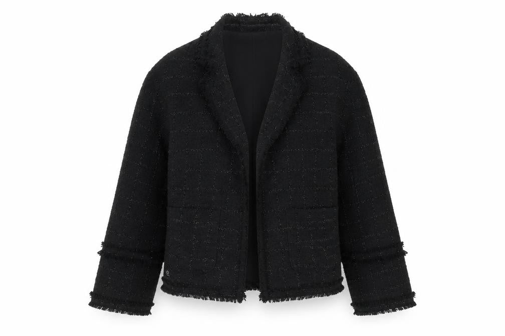 Womens UK Size 10 River Island Black Jacket