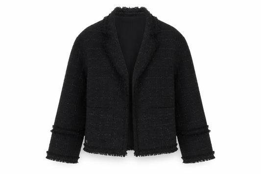 Womens UK Size 10 River Island Black Jacket