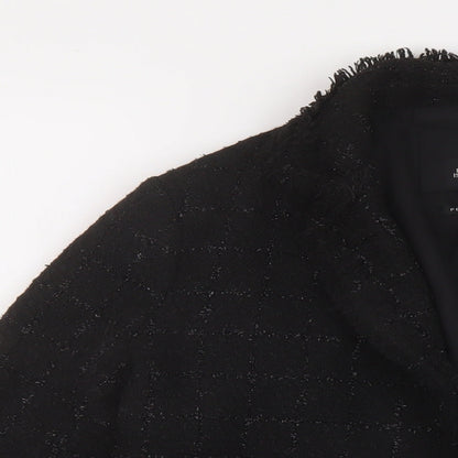 Womens UK Size 10 River Island Black Jacket