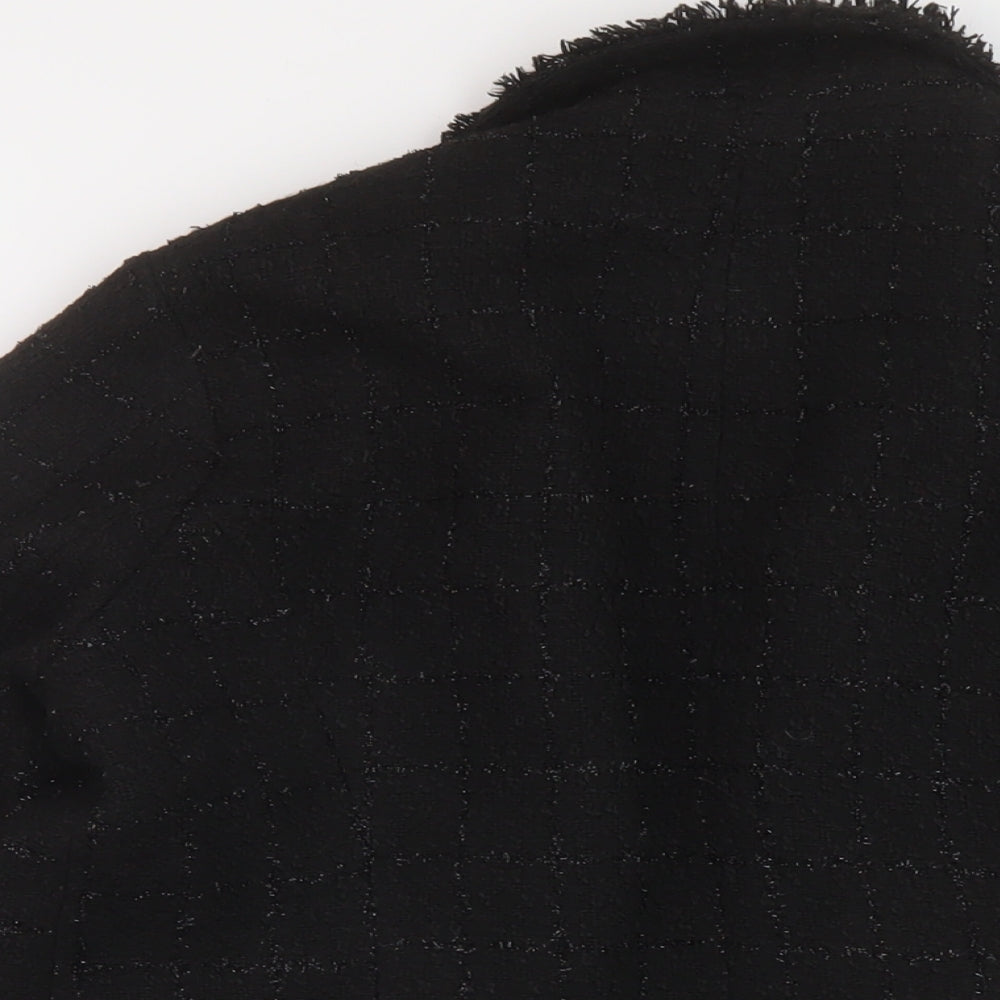 Womens UK Size 10 River Island Black Jacket
