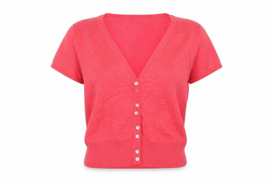 Womens UK Size L M&Co Pink Shrug Jumper