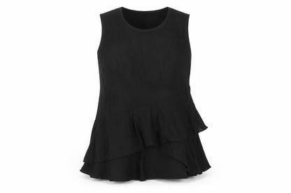 Womens UK Size 10 Autograph Black Basic Tank