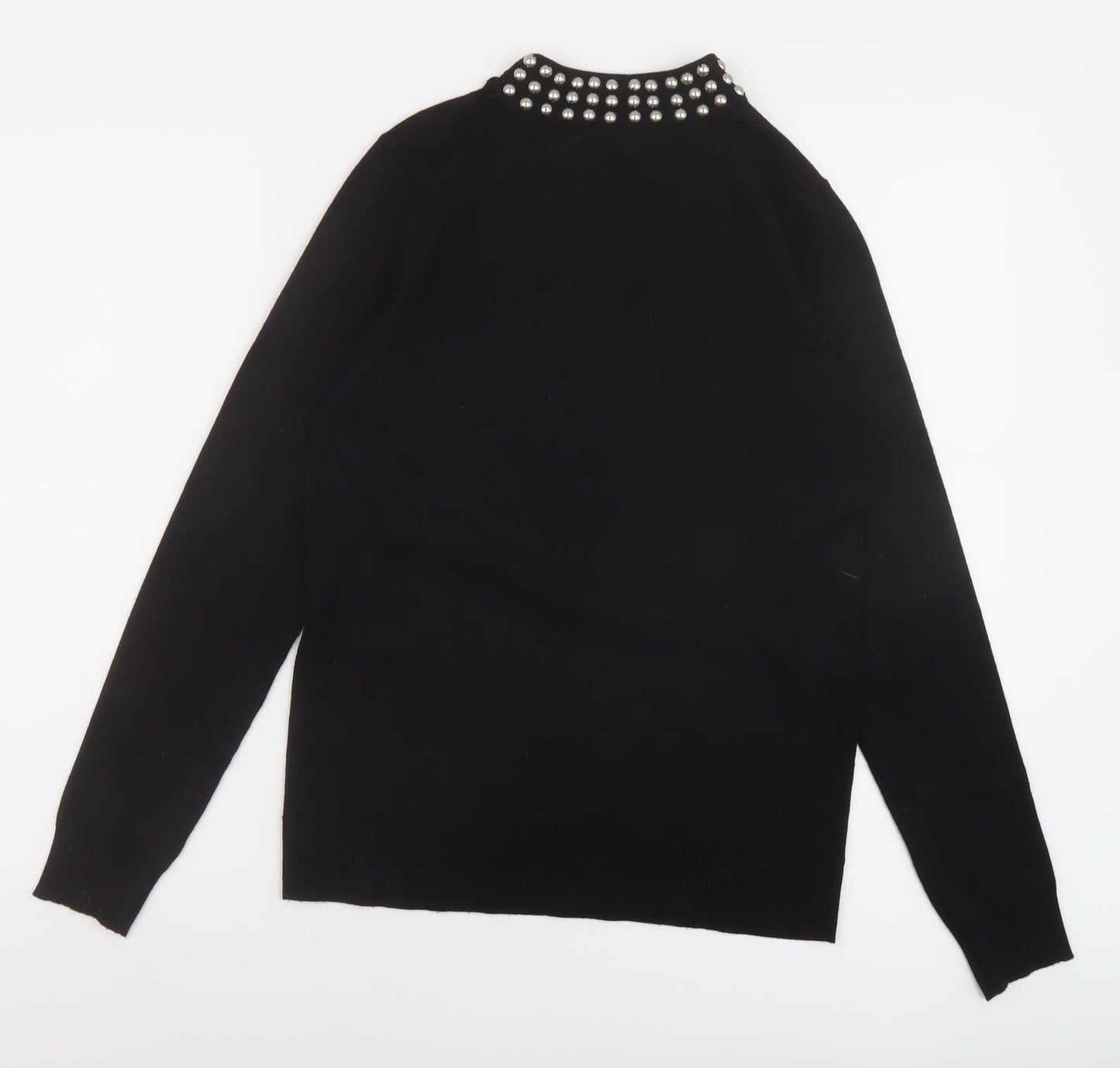 Womens UK Size 10 Very Black Pullover Jumper