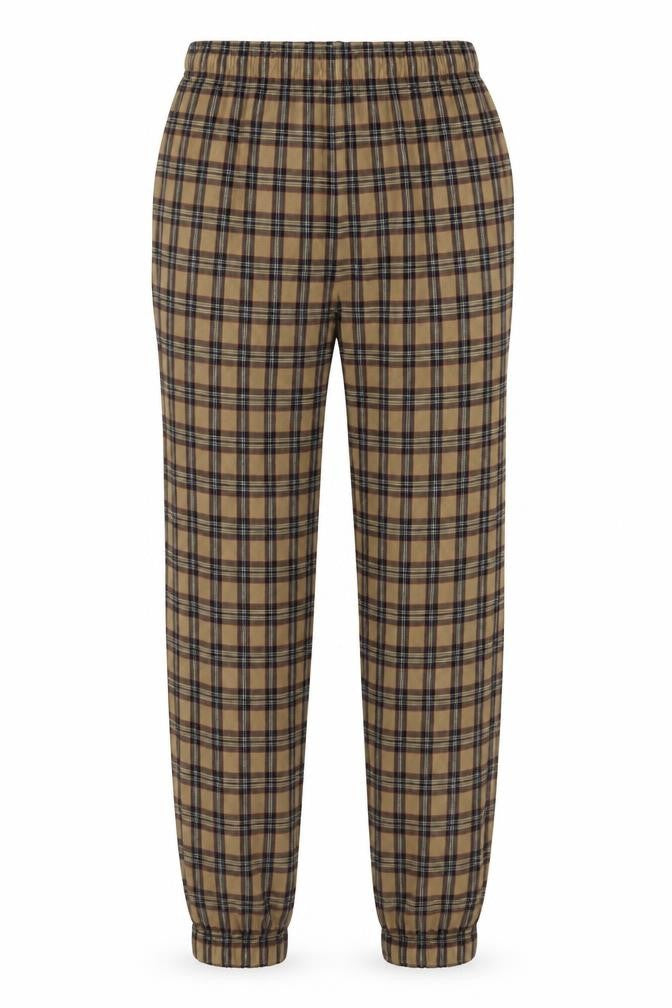 Womens UK Size S Pull&Bear Regular Fit  Brown Trousers