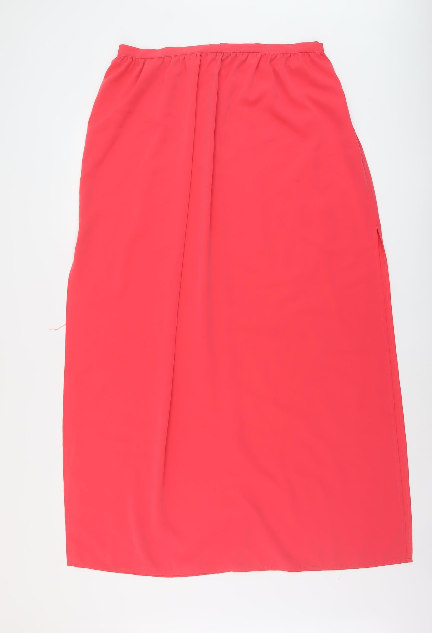 Womens UK Size 16 Topshop A-Line Chiffon Skirt