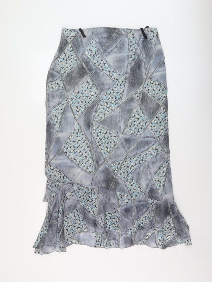 Womens UK Size 32 in Steilmann A-Line Chiffon Skirt