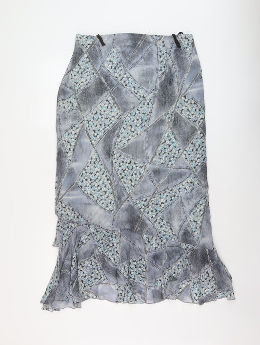 Womens UK Size 32 in Steilmann A-Line Chiffon Skirt