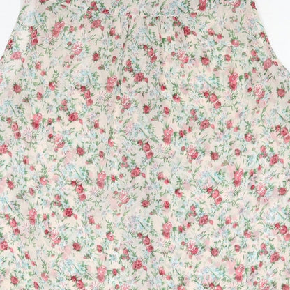 Womens UK Size 10 New Look Multicoloured Camisole Blouse