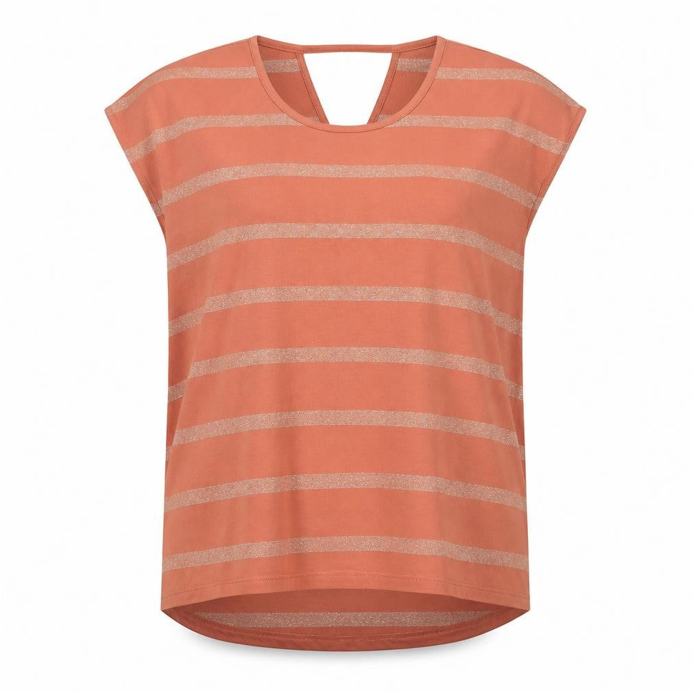 Womens UK Size 14 Per Una Orange Basic Blouse