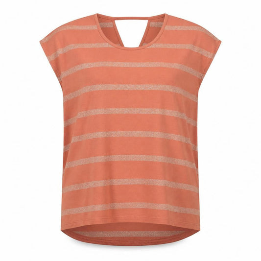 Womens UK Size 14 Per Una Orange Basic Blouse