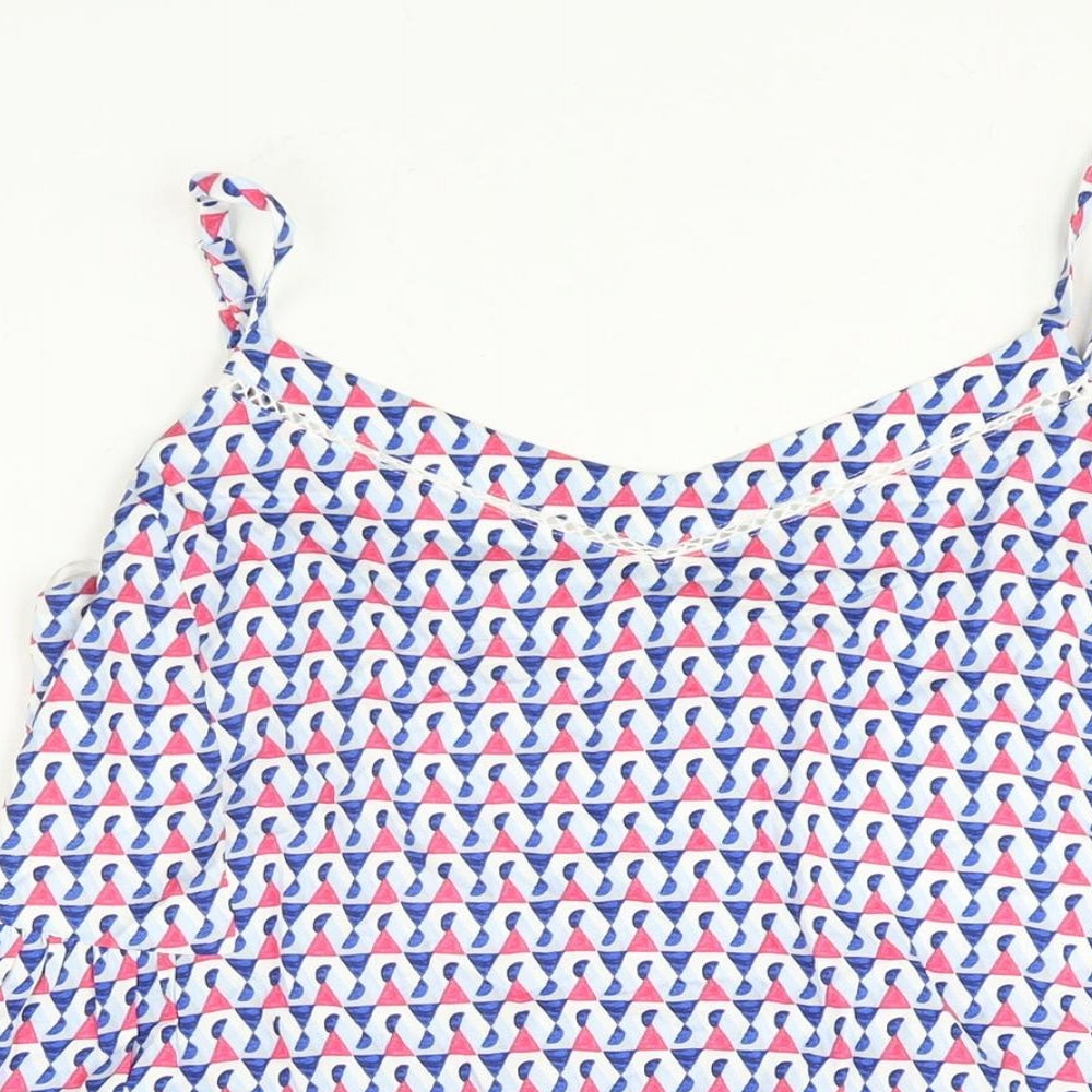 Womens UK Size 14 Marks and Spencer Multicoloured Camisole Blouse